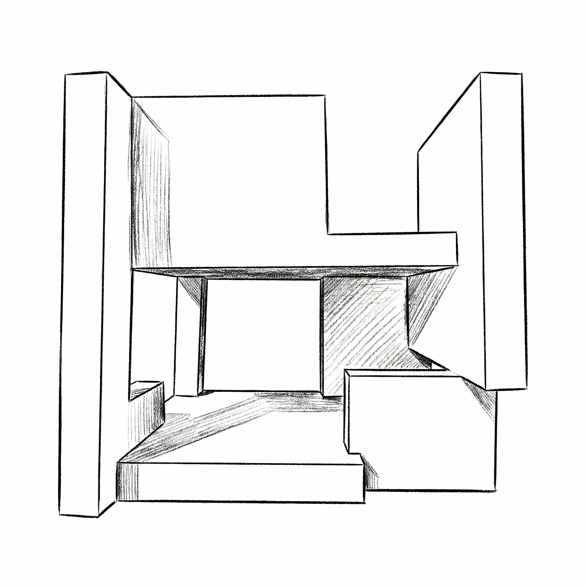 Boceto - Cubo etéreo